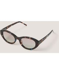 Monsoon - Acetate Tort Oval Sunglasses - Lyst