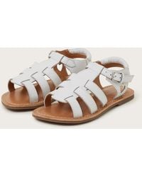 Monsoon - Leather Gladiator Sandals Ivory - Lyst