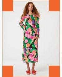 Monsoon - Fabienne Chapot Emile Fruit Print Midi Dress Multi - Lyst