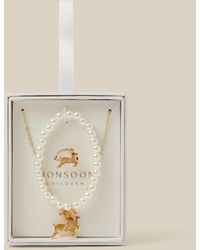 Monsoon - Reindeer Jewellery Gift Box Set - Lyst