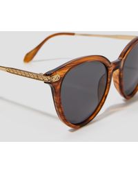 Monsoon - Preppy Round Sunglasses - Lyst