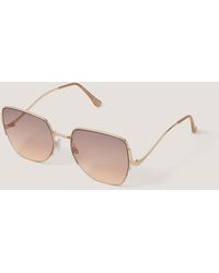 Monsoon - Oversized Metal Sunglasses - Lyst