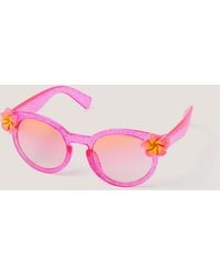 Monsoon - Hibiscus Glitter Round Sunglasses - Lyst