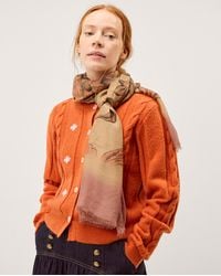 Monsoon - Hermione Floral Lightweight Scarf - Lyst