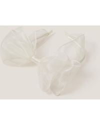 Monsoon - Organza Bow Headband - Lyst