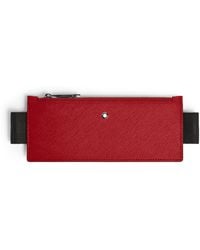 Montblanc - Étui zippé pour 2 instruments d'écriture Sartorial avec élastique - Lyst