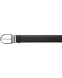 Montblanc - Gürtel mit hufeisenförmiger Schließe 35 mm aus Leder - Lyst