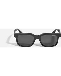 Montblanc - Rectangular Sunglasses With Coloured Acetate Frame - Sunglasses - Lyst