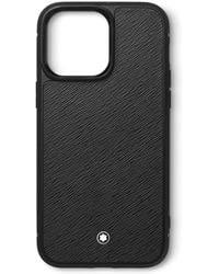 Montblanc - Custodia rigida Sartorial per telefono Apple iPhone 15 Pro - Lyst
