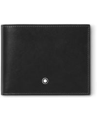 Montblanc - Brieftasche 6 cc mit 2 Sichtfächern aus Meisterstück Leder - Lyst