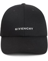 Givenchy - Logo-Embroidered Curved Cap Accessories - Lyst