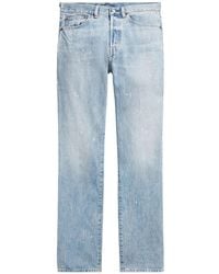 Polo Ralph Lauren - Jeans With Splashes Relaxed Straight-fit - Lyst