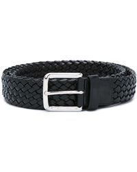 Church's - Square Buckle Woven Belt - Lyst