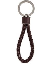 Bottega Veneta - Intreccio Key Ring - Lyst