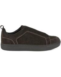 Paul & Shark - Baskets En Daim À Design Sans Lacets - Lyst