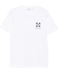 Off-White c/o Virgil Abloh - T-shirt Regular Fit Small Arrow - Lyst