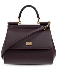 Dolce & Gabbana - Dolce & Gabbana Sicily Medium Handbag - Lyst