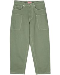 KENZO - Denim Cargo Pants Clothing - Lyst
