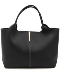 Tod's - Medium-Small Leather Shopping Bags - Lyst