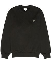 Lacoste - Cotton Crew Neck Sweatshirt - Lyst