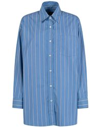 A.P.C. - Camicia A Righe - Lyst