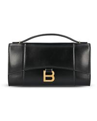 Balenciaga - Hourglass Pochette With Handle Bags - Lyst