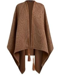 Etro - Paisley Print Cape - Lyst