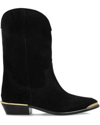 Isabel Marant - Suede Ankle Boots 'Elbana' - Lyst