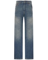 Miu Miu - Five-Pocket Denim Jeans - Lyst