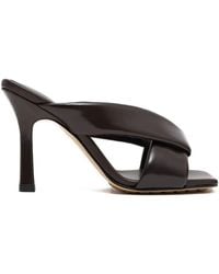 Bottega Veneta - Riva Leather Mules - Lyst