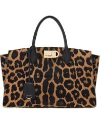 Ferragamo - New Studio Large Soft Bag - Lyst