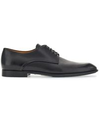 Ferragamo - Lace-Up Leather Derby Dress Shoes For - Lyst