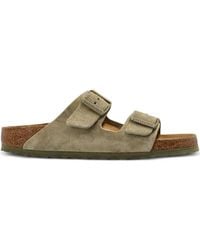 Birkenstock - Arizona Suede Sandals - Lyst