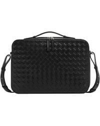 Bottega Veneta - Getaway Leather Briefcase - Lyst