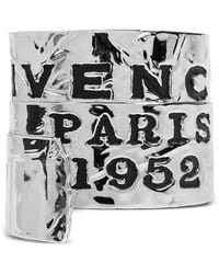 Givenchy - Tape Textured Metal Cuff Bracelet Accessories - Lyst