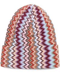 Missoni - Zig-zag Pattern Beanie - Lyst