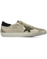 Golden Goose - Super Star Sneakers In Leather And Suede - Lyst