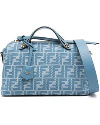 ハンドバッグ FENDI  By the way medium fendi bag in denim ff Fendi By The Way Soft Medium Bag Denim Effect Blue – LOZURI®