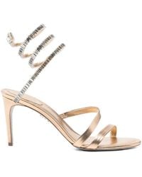 Rene Caovilla - Open Toe Heels - Lyst