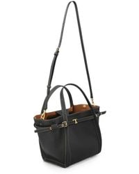 Tod's - Mini Leather T Signature Shopping Bag - Lyst