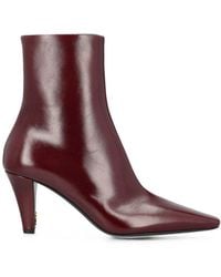 Saint Laurent - Stivaletti "Jill 75" - Lyst