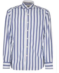 Tintoria Mattei 954 - Striped Cotton Shirt - Lyst