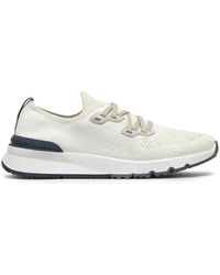 Brunello Cucinelli - Cotton Chiné Knit Runners - Lyst