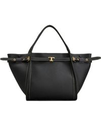 Tod's - Small Leather Tote Bag - Lyst