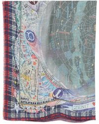 Faliero Sarti - Carta Celeste Stole In Multicolored Modal - Lyst