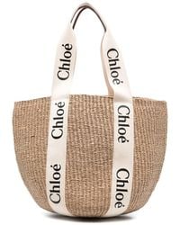 Chloé - Large Woody Basket Bag - Lyst