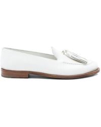 Church's - Smooth Leather Loafers With Tassels Shoes - Lyst