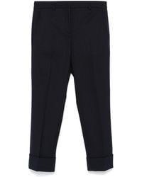 Incotex - Tapered Wool Trousers - Lyst