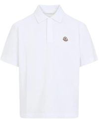 Moncler - Patch Polo Shirt - Lyst
