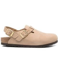 Birkenstock - Tokio Nubuck Leather Clog - Lyst